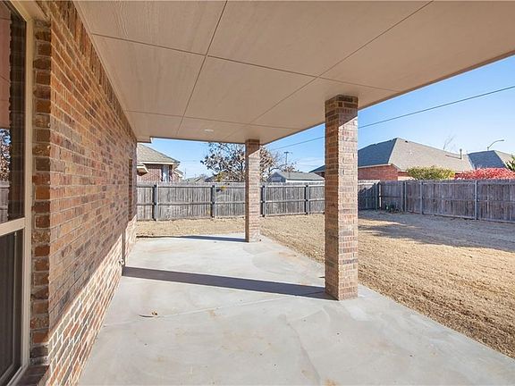 Large rear covered patio