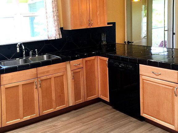 Efficient kitchen with a view