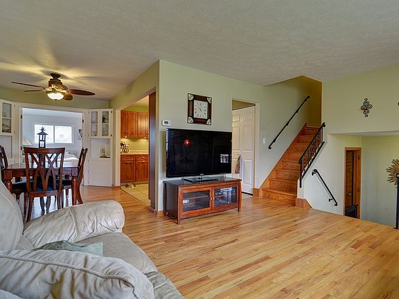 Living room view to dining 