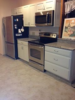 stainless appliances
