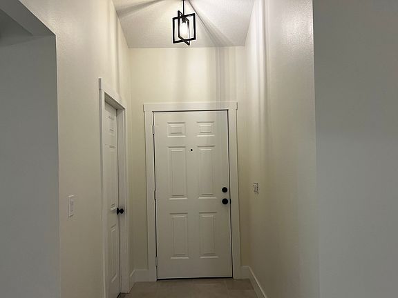 Welcoming entryway with new lighting