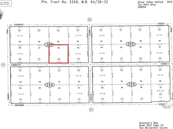 42626 Manatee St Lot 46, Newberry Springs, CA 92365