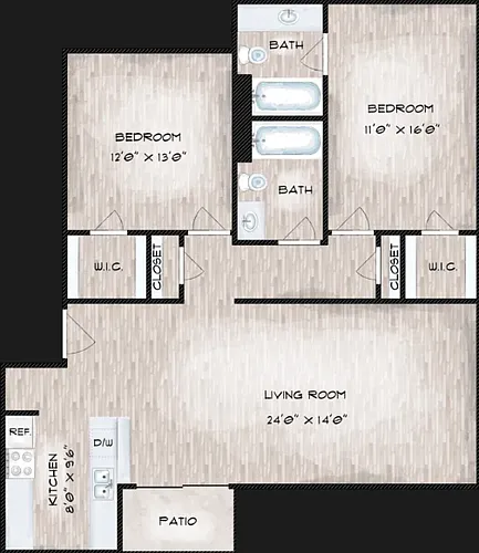 Floor plan B3