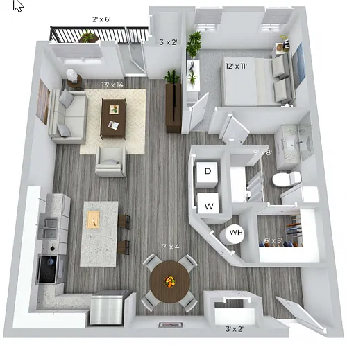Floor plan Franklin
