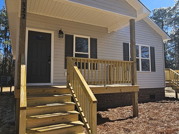 Covered front porch