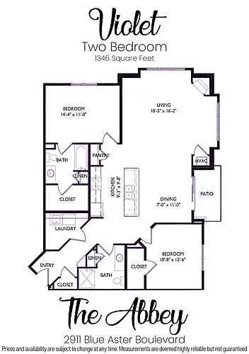 Floor plan Violet