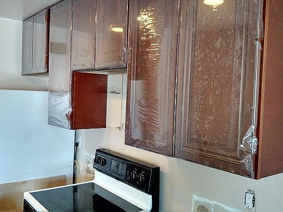 new kitchen cabinets , w/d 