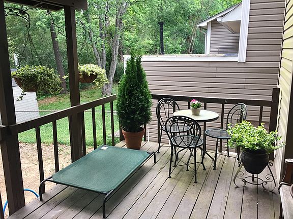 Deck view from back/laundry room door