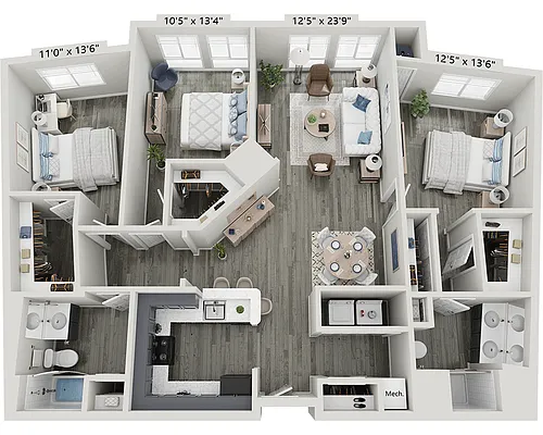 Floor plan Providence (C2)