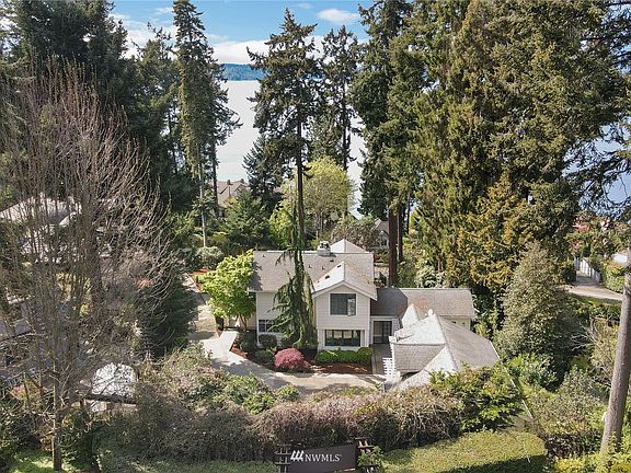 Aerial view of the Manor looking towards the West