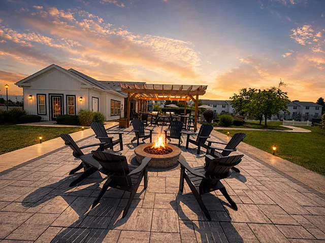 Outdoor Patio, Fire Pit and Grilling Stations