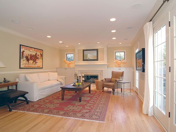 Incredible attention to detail. Wood burning fireplace, surround sound.