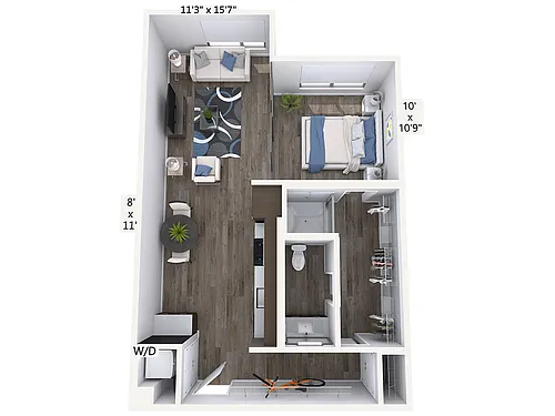 Floor plan A4-721