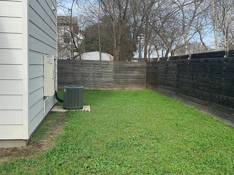 Another perspective of the yard space