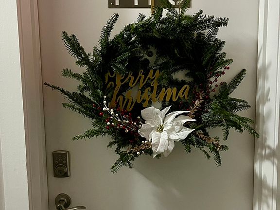 Front door of the Penthouse.