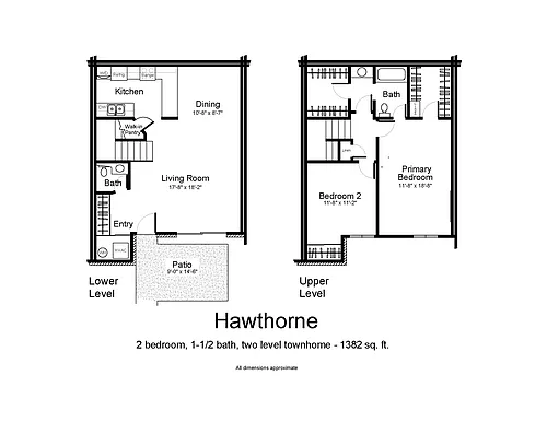 Floor plan Hawthorne