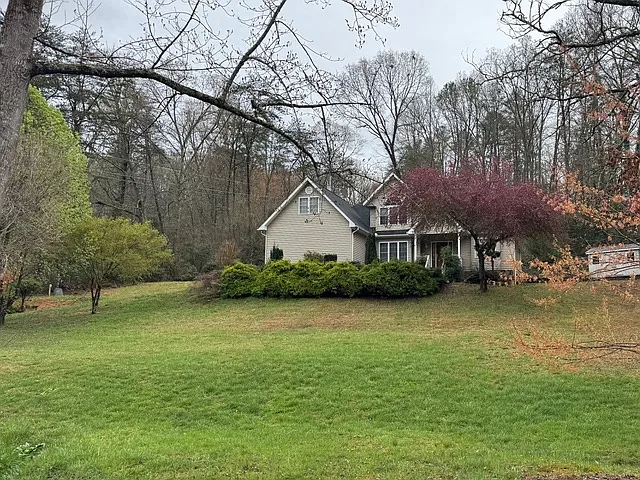 View of house from road.