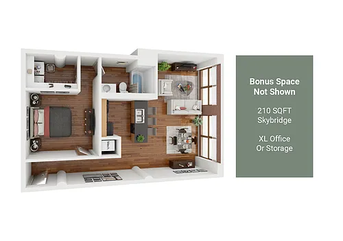 Floor plan 1GX