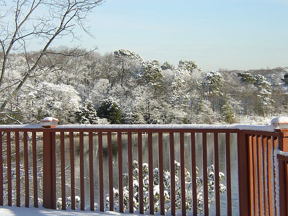 Winter view from rear deck