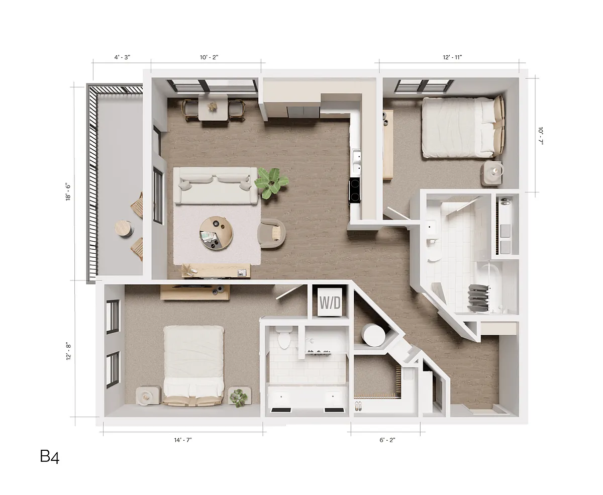 Floor plan Albion Meadow