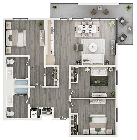 Floor plan C1