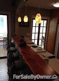 custom cedar bar