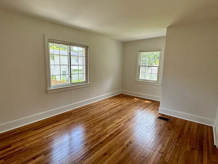 Office nook in living room.