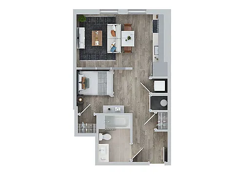 Floor plan A3A - I