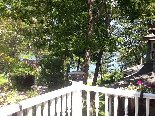Slight ocean views ! There is a boat launch at the end of the road