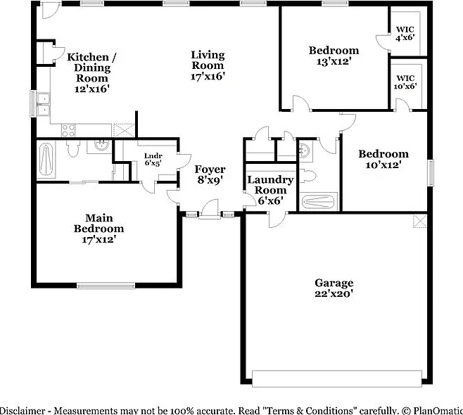 3 bed, 2.0 bath, 1410 sqft, $1,830 — Photo 2