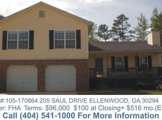 205 Saul Dr, Ellenwood, GA 30294