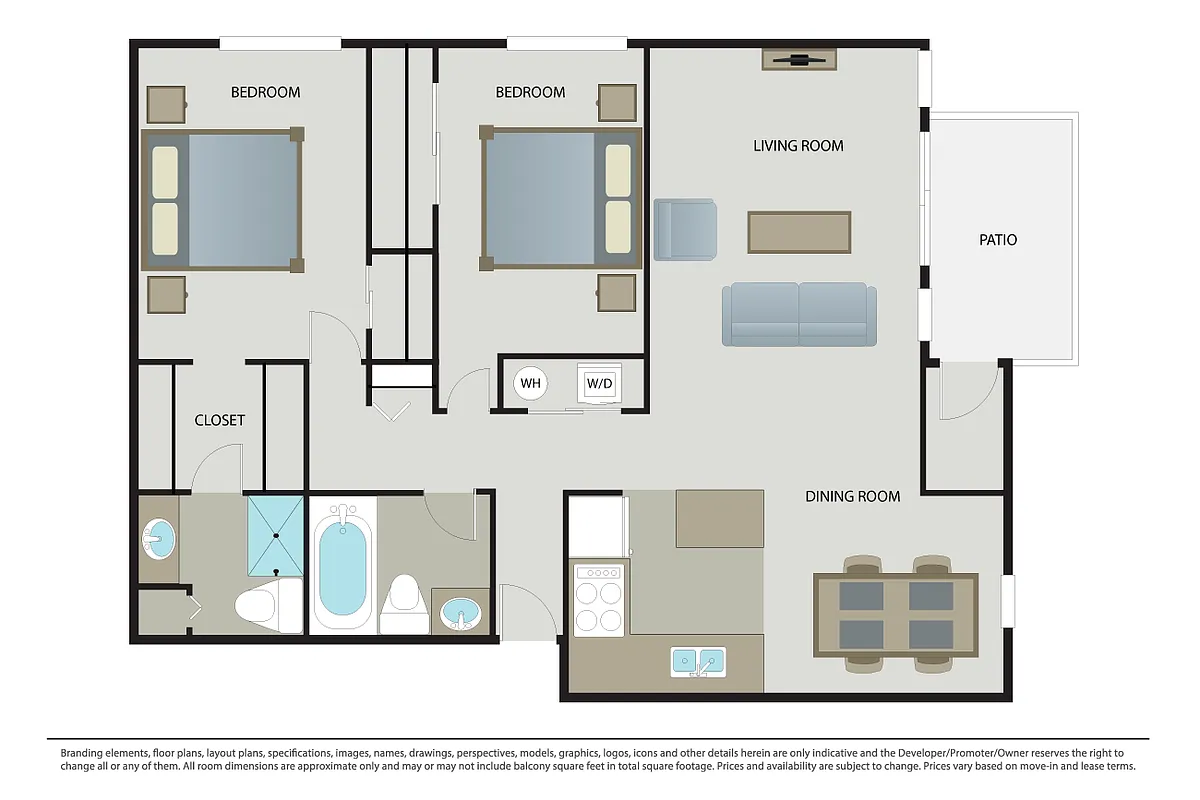 Floor plan Plan 2A