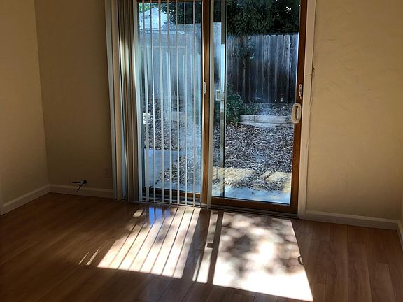 Nice size Master Bedroom has three closets and a sauna. Slider to back yard.