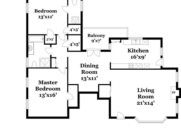 5320 Loma Linda Floor Plan