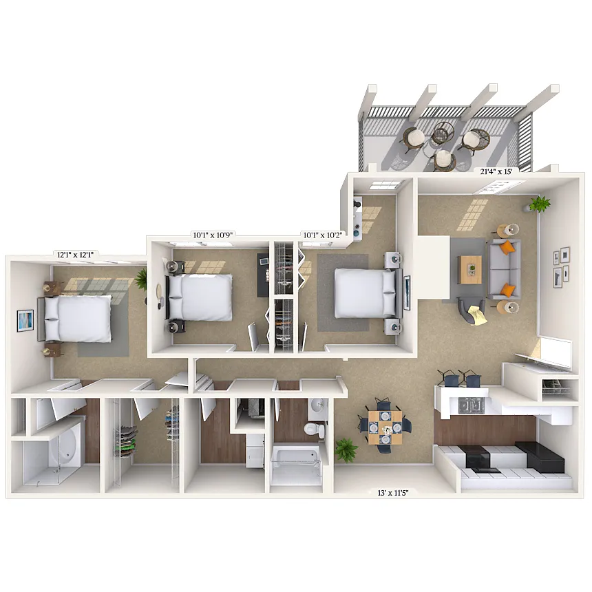 Floor plan 32A