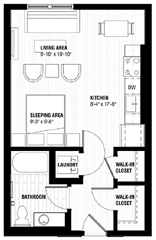 Floor plan Portland - SH