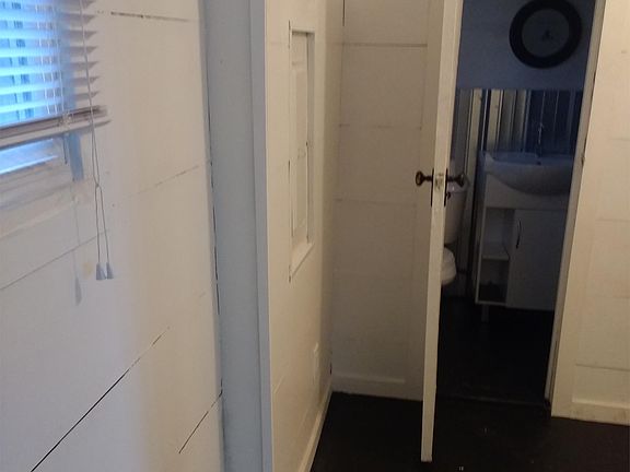 To sleeping area and bath