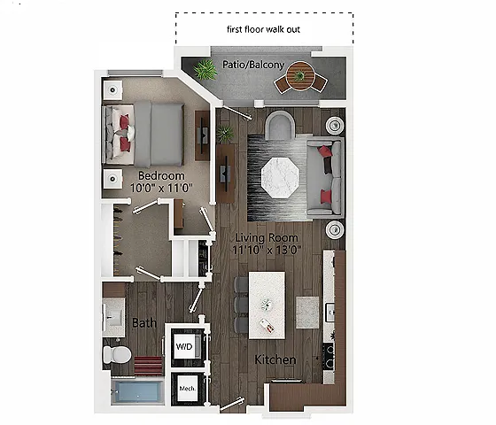 Floor plan A1