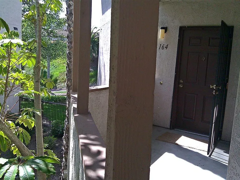 Front Entrance into Unit