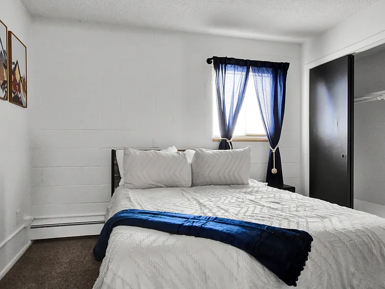 2 bedroom unit; standard size