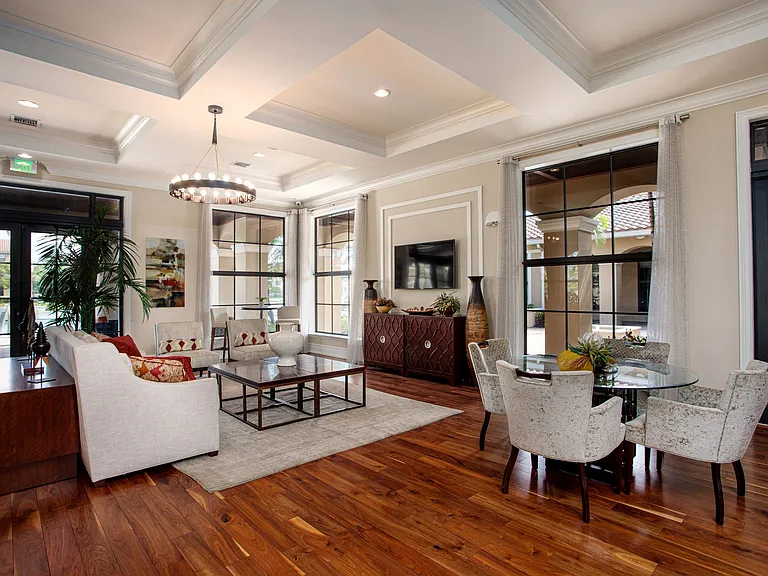 Clubhouse with Lounge area.