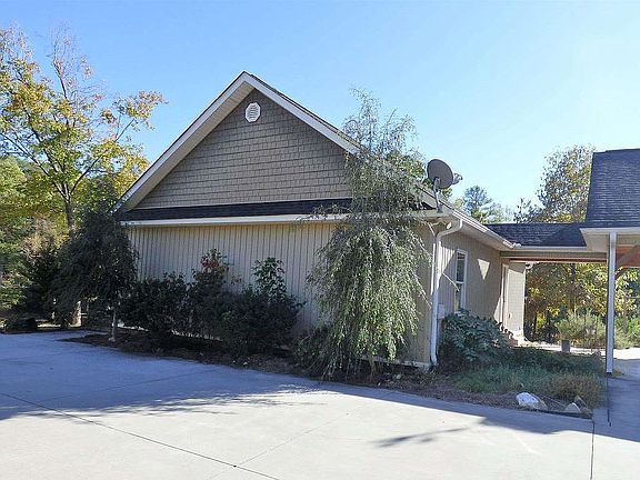 East side of house
