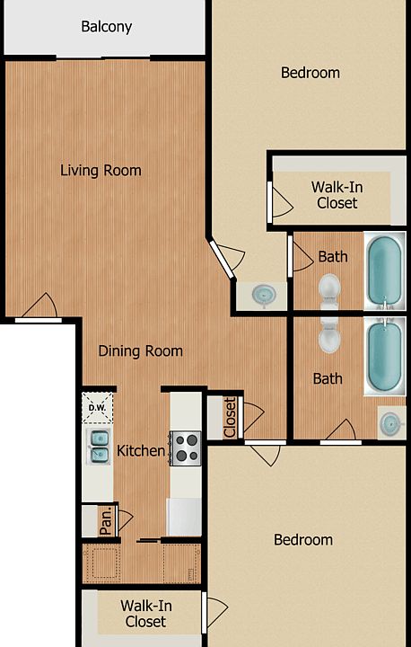 2nd image of 9400 Coventry Square Dr #1134