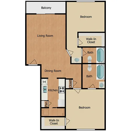 Floor plan B3