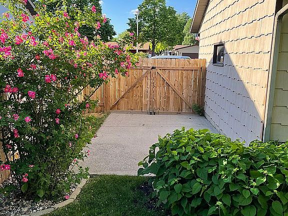 Gated parking pad