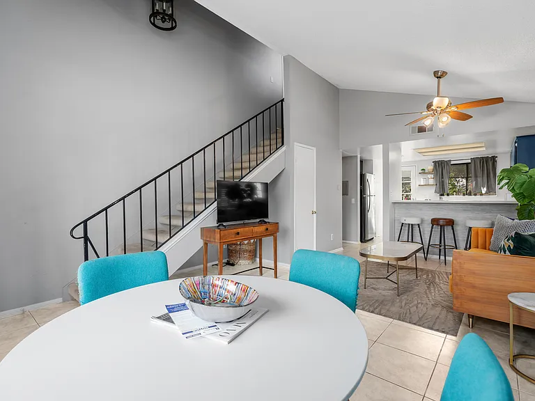 Primary suite is on the second floor