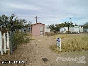 Front of lot, see storage shed