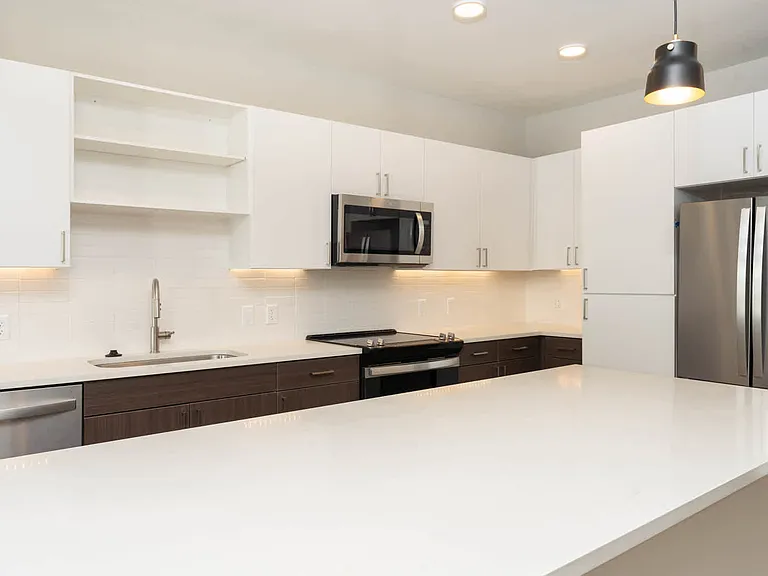 Kitchen with Stainless Steel Appliances