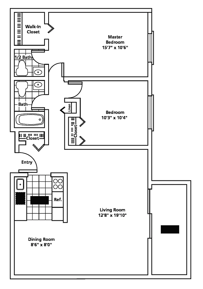 Floor plan Emory