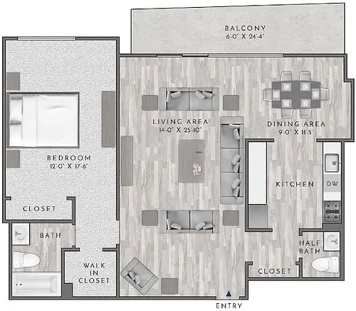 Floor plan A6